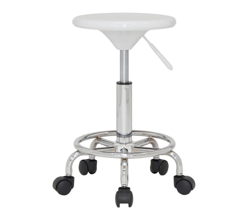 Studio Designs Modern Height Adjustable Stool with Casters — View 6
