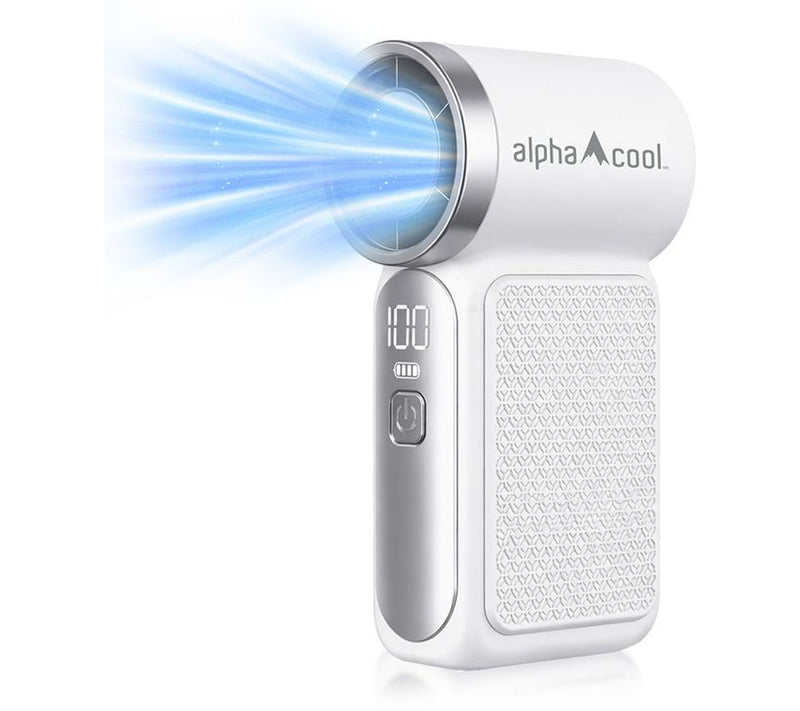 AlphaCool Mini Rechargeable Handheld Fan — Main view