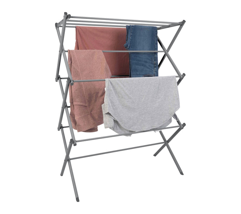 Lavish Home Collapsible Clothes Drying Rack Indoor/Outdoor Use — View 8