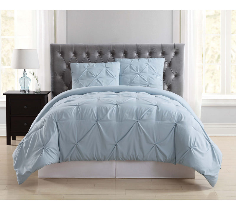 Truly Soft Pleated T/TXL Comforter Set with Removeable Cover — View 6