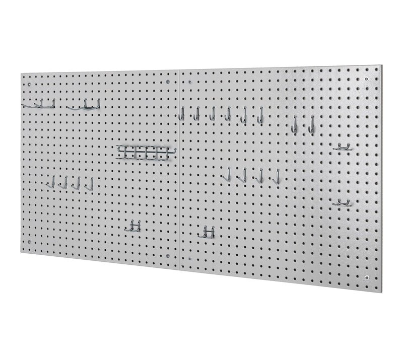 Seville Classics UltraHD 2-Piece Pegboard Set w/ 23 Pc Hooks — Main view