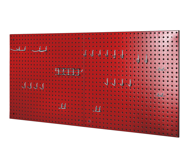 Seville Classics UltraHD 2-Piece Pegboard Set w/ 23 Pc Hooks — View 13