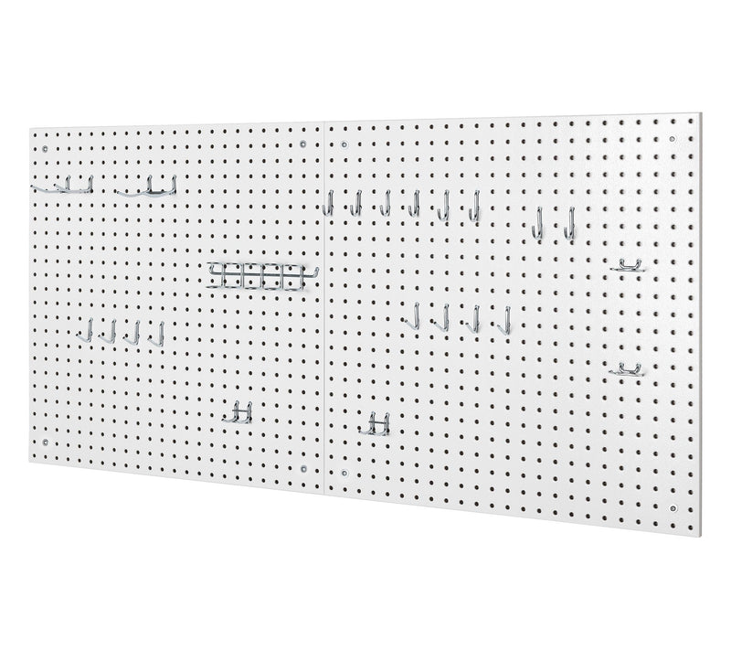 Seville Classics UltraHD 2-Piece Pegboard Set w/ 23 Pc Hooks — View 14