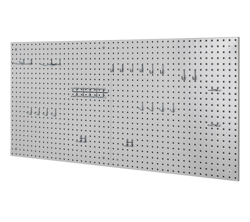 Seville Classics UltraHD 2-Piece Pegboard Set w/ 23 Pc Hooks — View 16