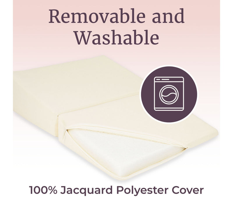 Lavish Home Folding Wedge Pillow-Supportive Memory Foam Pillow — View 6