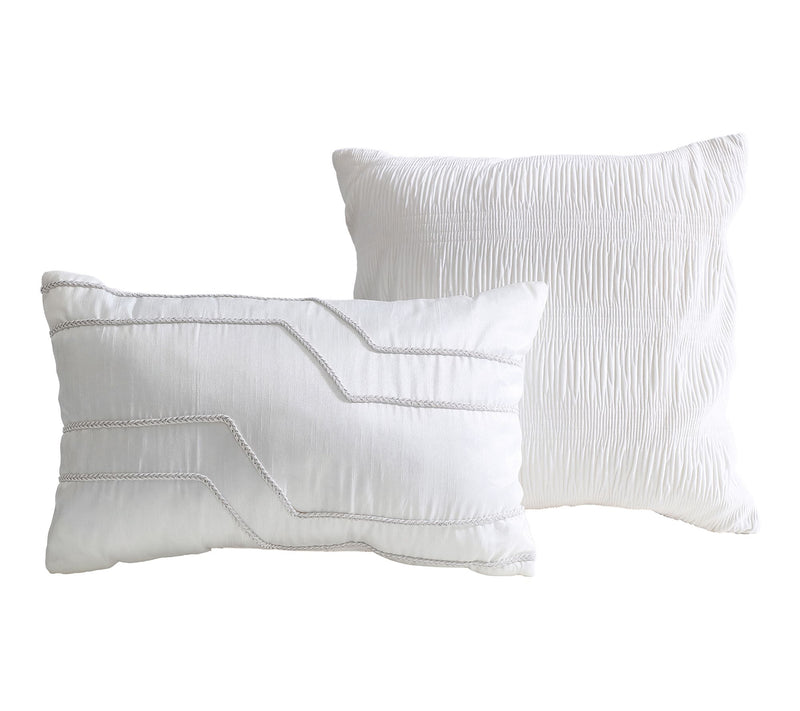 Tahari Home Bla nca 5-Pc Jacqua rd Comforter Se t, Queen — View 6