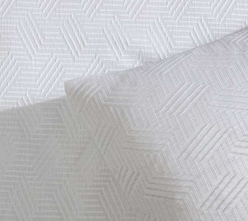 Tahari Home Blanca 5-Pc Jacquard Geometric Comforter Set, King — View 7