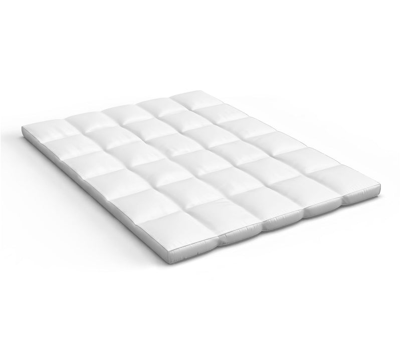 Lavish Home Down Mattress Topper 2" 100% Duck Feather Gusset — View 10