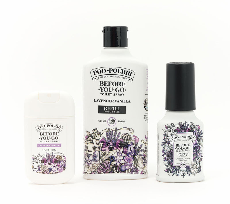 Poo-Pourri S/3 Everyday Essentials Deodorizers Bundle — Main view