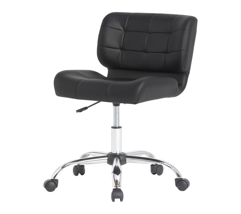 Calico Designs Black Crest Office Task Chair — View 4