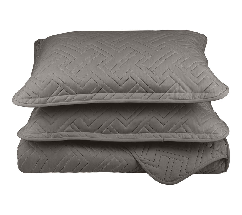 Lavish Home 3-Piece Twin Lightweight Quilt Bedding Set — View 17