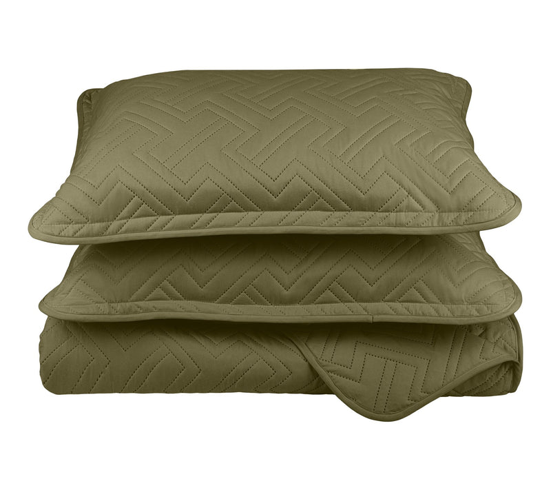 Lavish Home 3-Piece Queen Lightweight Quilt Bedding Set — View 18