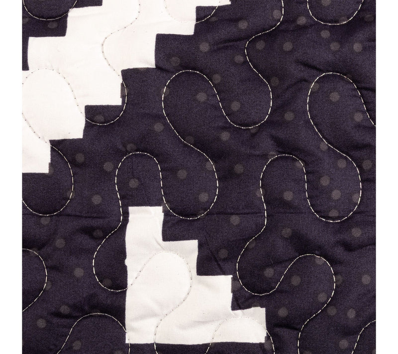 Lavish Home 2-Piece Twin Quilt Bedding Set Geometric Pattern — View 7