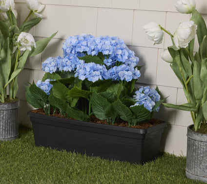 "As Is" Wicker Park 20" Oversized Indoor/Outdoor Planter Box