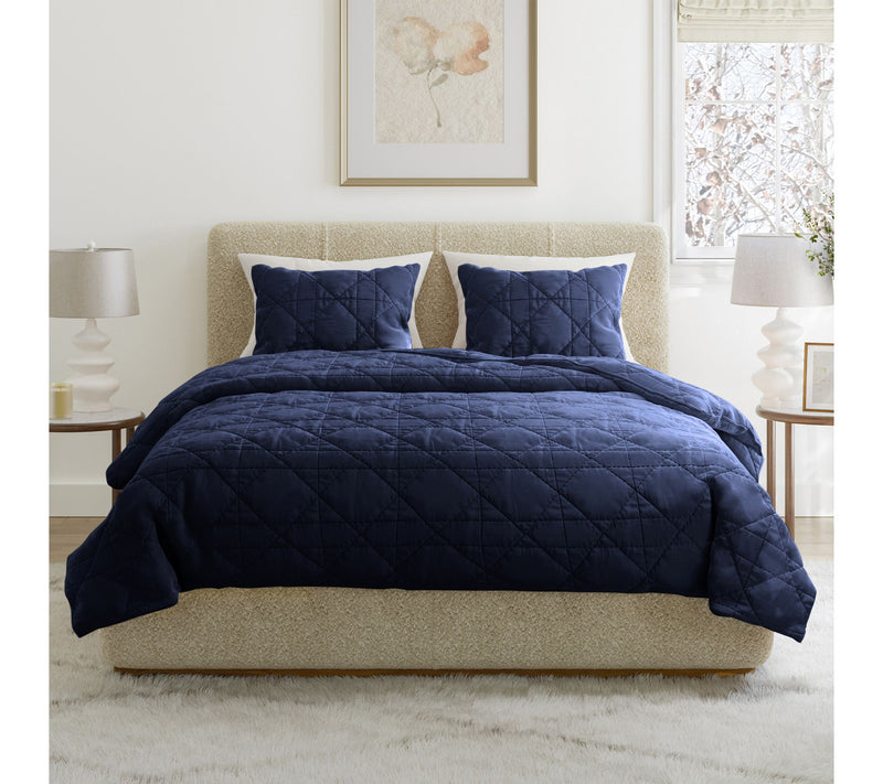 Lavish Home 3-Piece King Ultra Soft Quilt Bedding Set — View 7