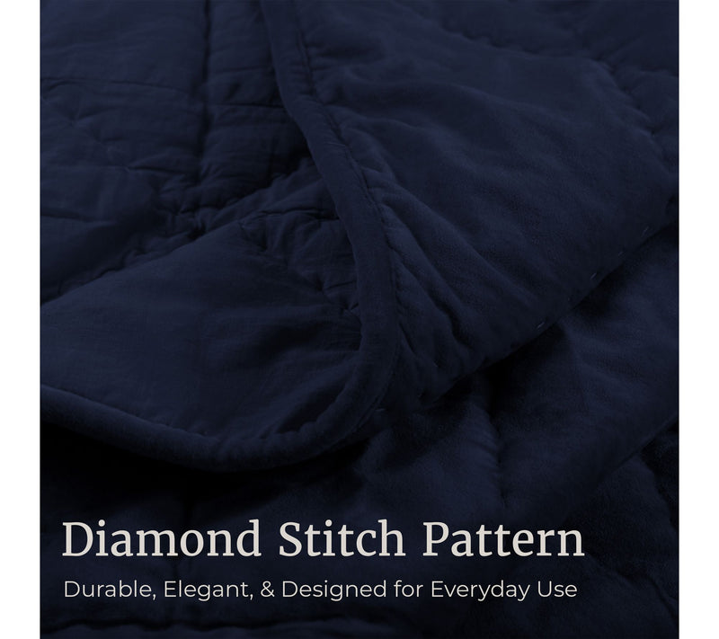 Lavish Home 3-Piece Queen Ultra Soft Quilt Bedding Set — View 2