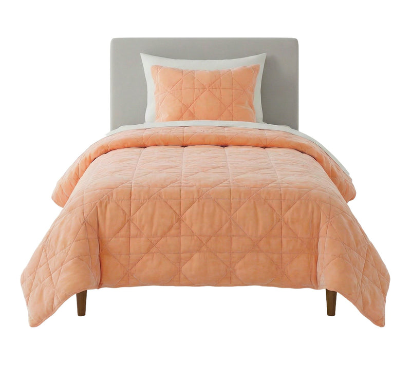 Lavish Home 2-Piece Twin Ultra Soft Quilt Bedding Set — View 14