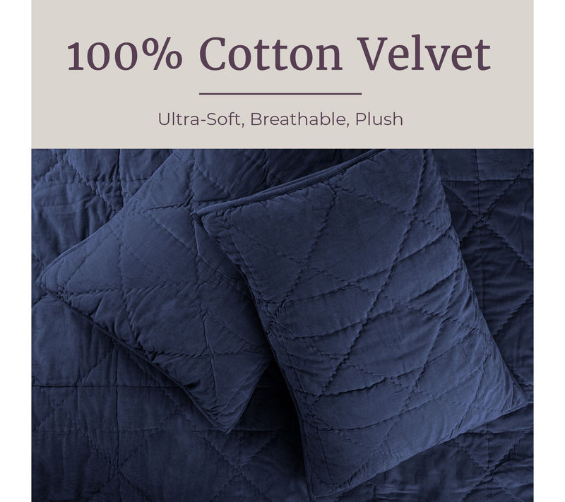 Lavish Home 2-Piece Twin Ultra Soft Quilt Bedding Set — View 2