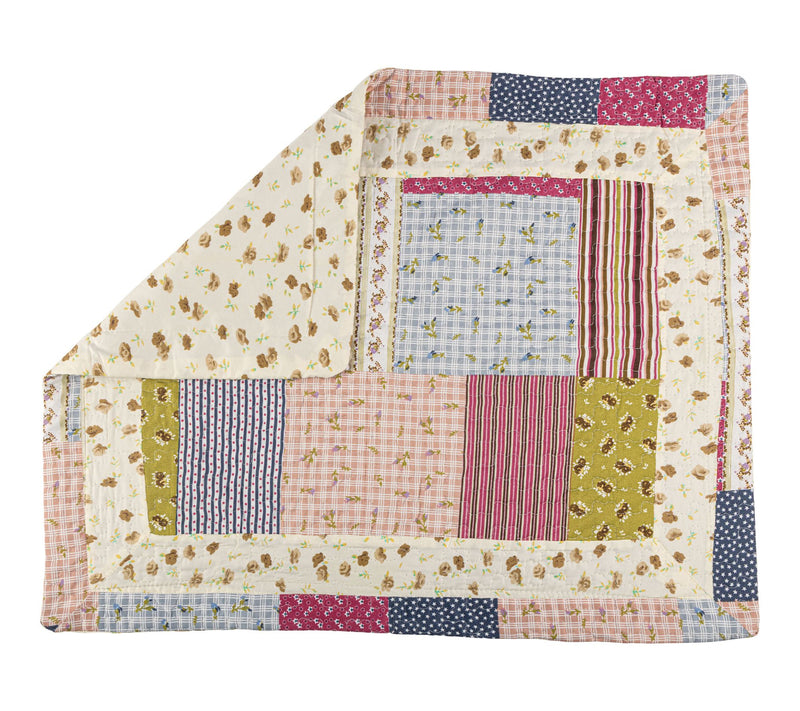 Lavish Home 3-Piece Savannah Classic PatchworkKing Quilt Set — View 4