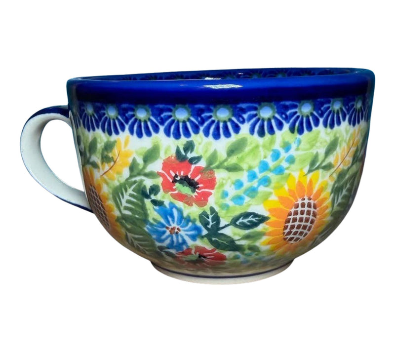 Lidia's Polish Pottery Latte Mug — View 6