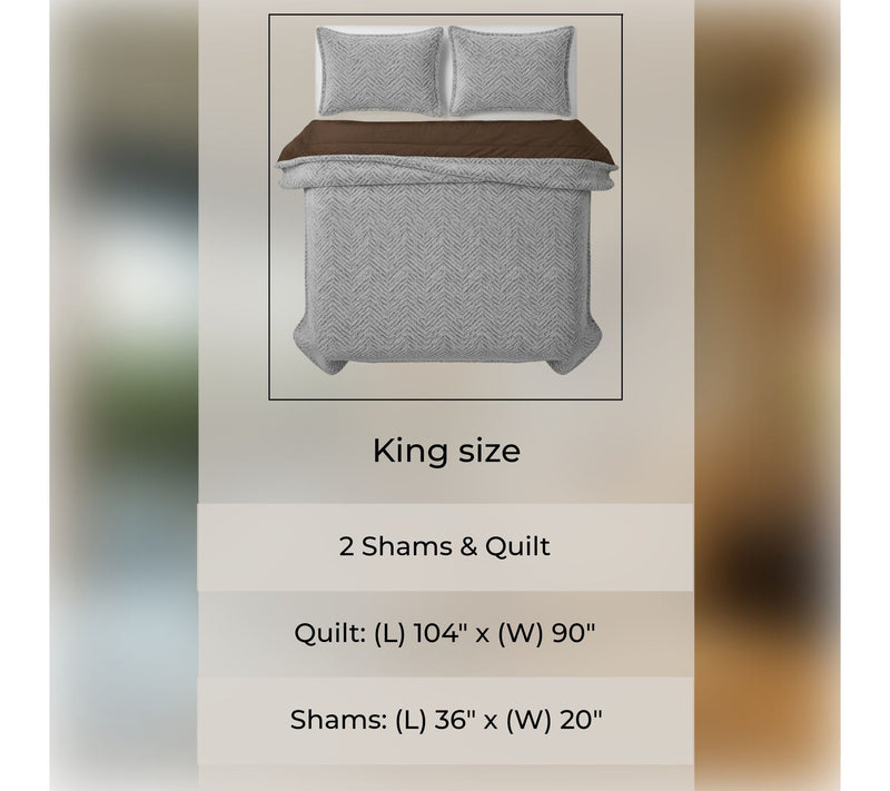 Lavish Home 3-Piece Mink-Style Faux Fur King Comforter Set — View 8
