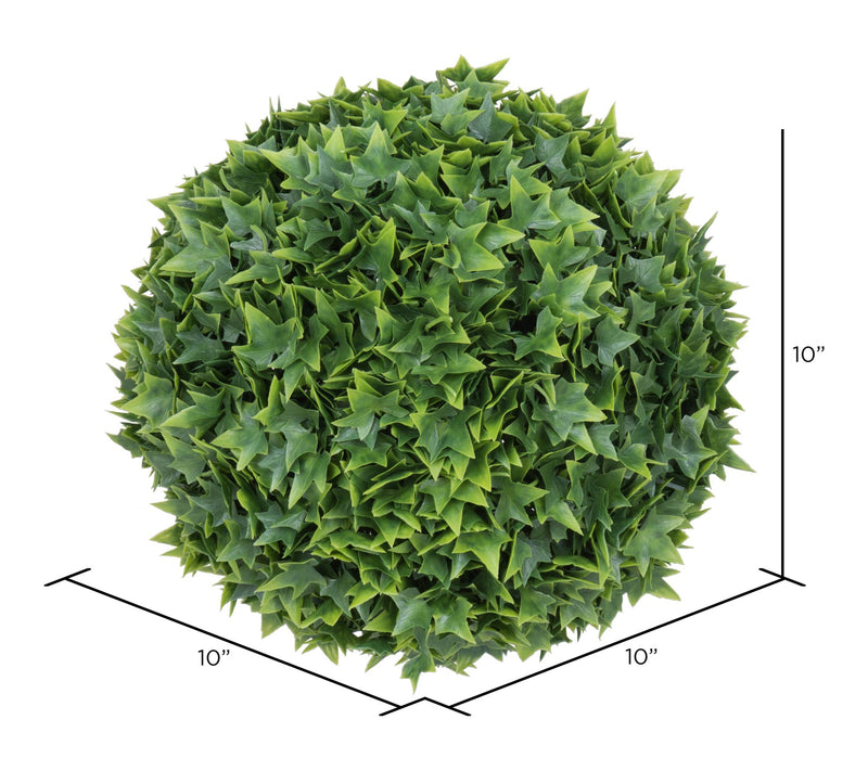 Vickerman 10" Mini Ivy Ball UV Protected — View 3