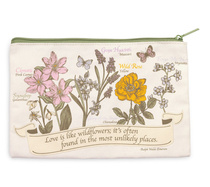 Steel Mill & Co. Wildflowers Pencil Pouch — View 2
