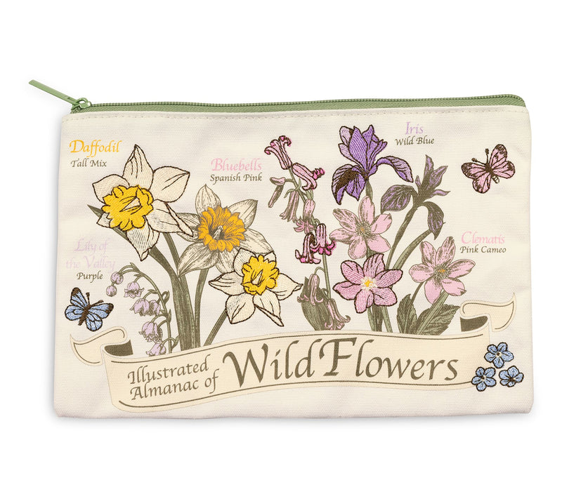 Steel Mill & Co. Wildflowers Pencil Pouch — Main view