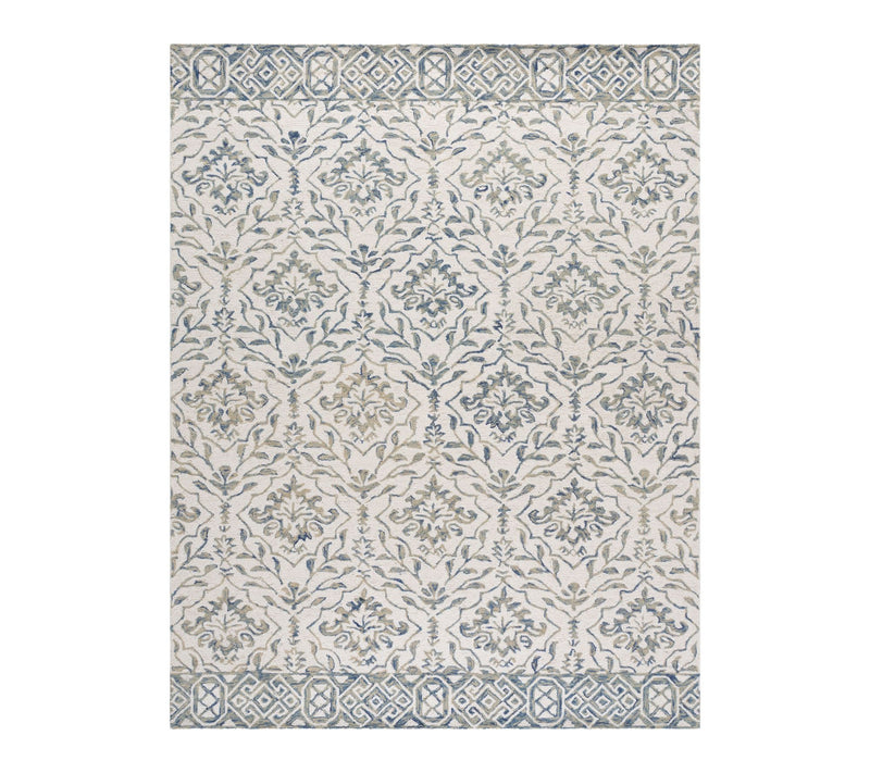 Dip Dye Fleur 9' x 12' Wool Rug by Valerie — Main view