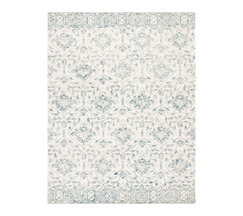 Dip Dye Fleur 9' x 12' Wool Rug by Valerie — View 10