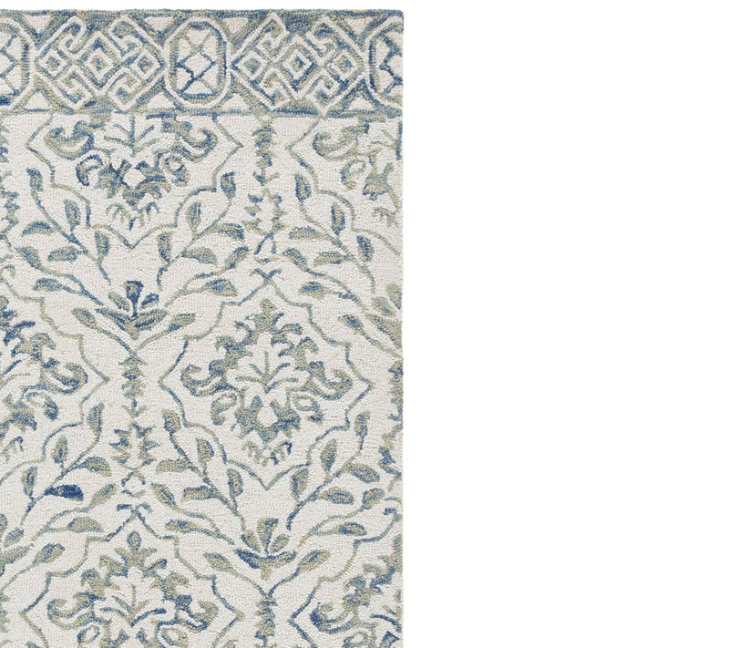 Dip Dye Fleur 9' x 12' Wool Rug by Valerie — View 7