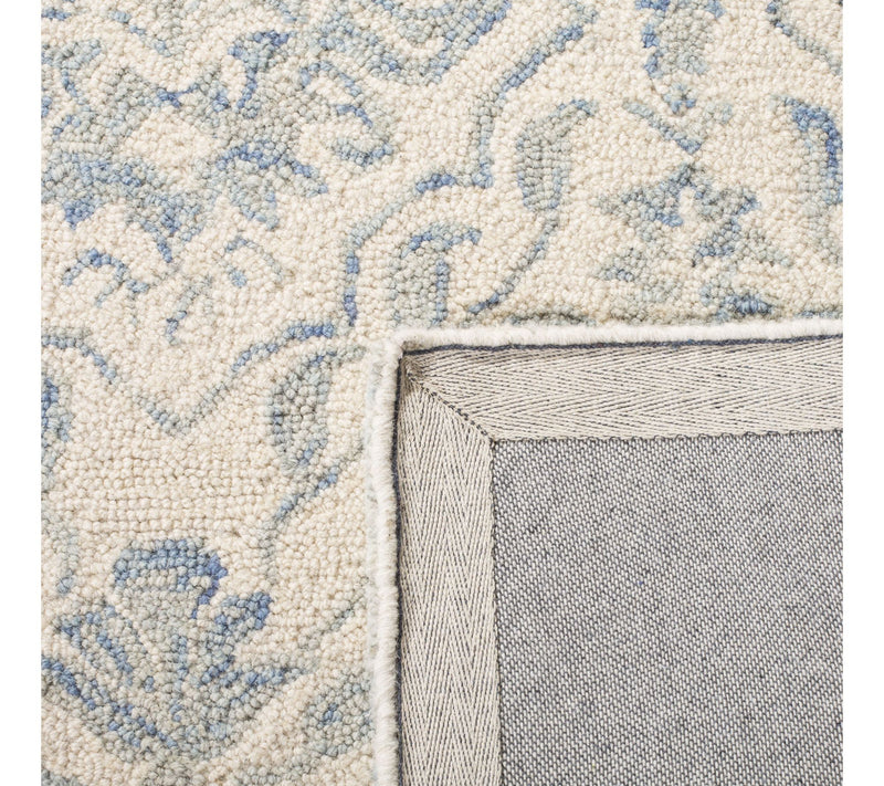 Dip Dye Fleur 8' x 8' Round Wool Rug by Valerie — View 6