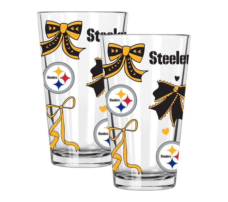 Memory Company NFL  2 pack 16oz Bow Pint Glass — View 47