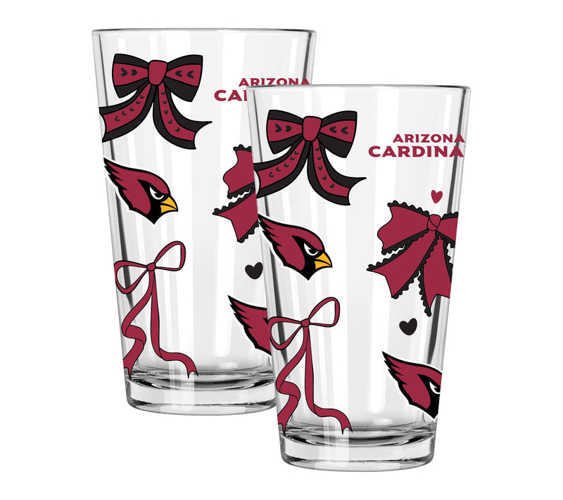 Memory Company NFL  2 pack 16oz Bow Pint Glass — View 57