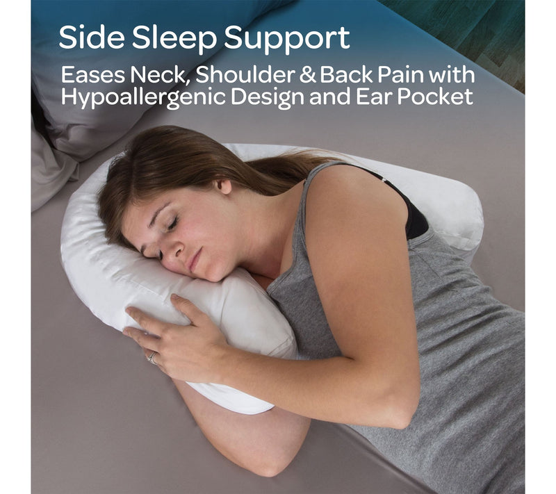 Bluestone Conto ur Side Sleeper Pillow Home an d Travel — View 3