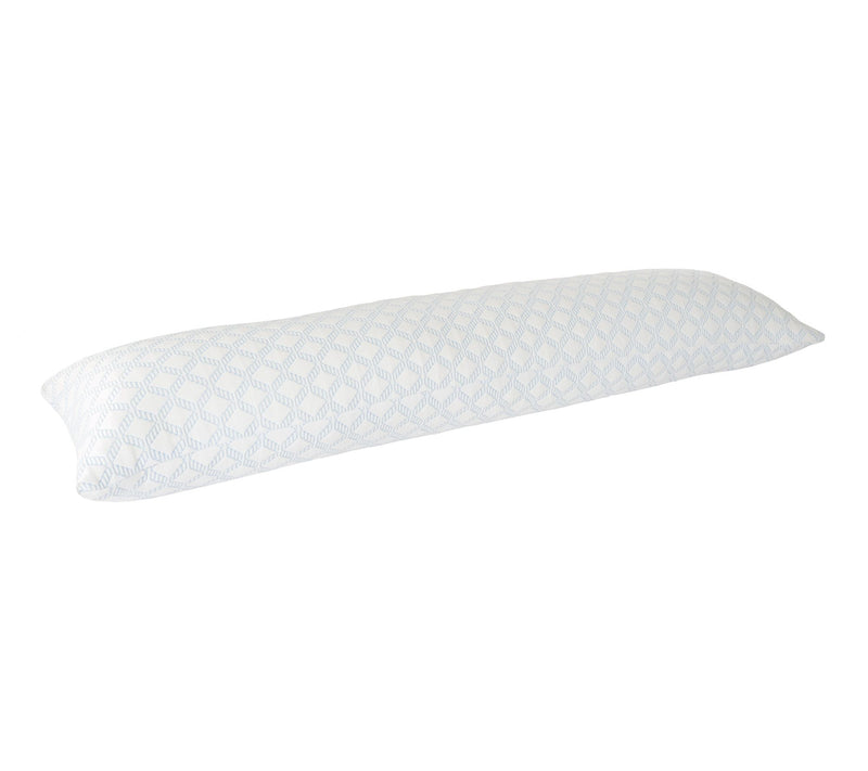 Lavish Home Memory Foam Body Pillow with Stay Cool Cover — View 9
