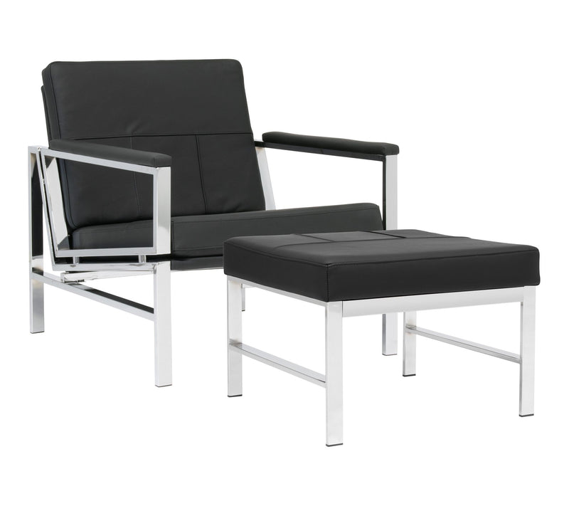 Studio Designs Home Atlas Signature Genuine Leather Chair Set — View 11