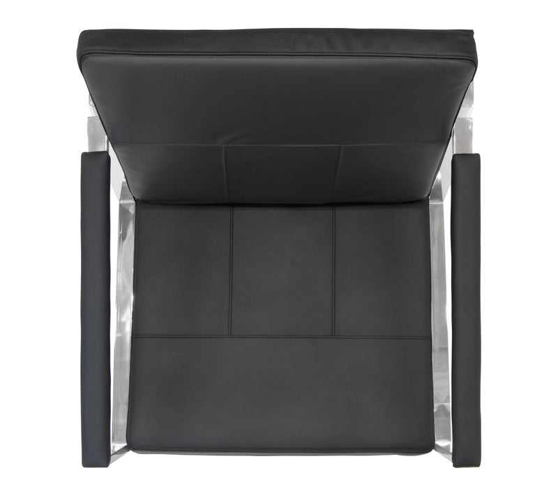 Studio Designs Home Atlas Signature Genuine Leather Chair — View 6