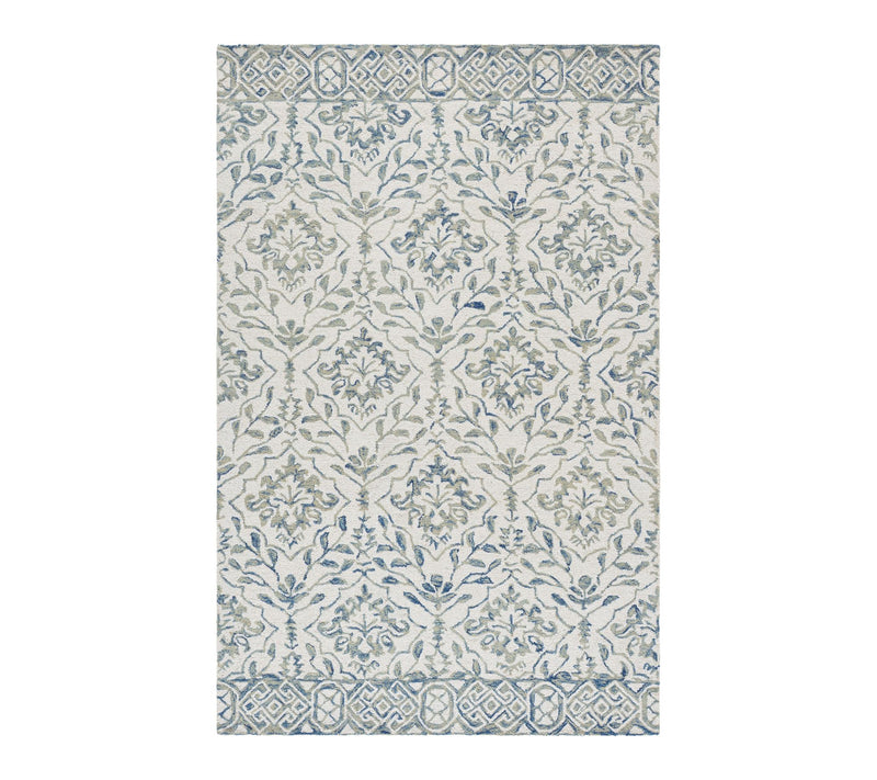 Dip Dye Fleur 6' x 9' Wool Rug by Valerie — View 10
