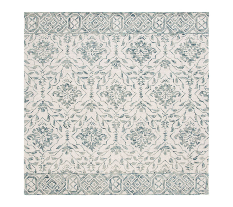 Dip Dye Fleur 7' x 7' Square Wool Rug by Valerie — Main view