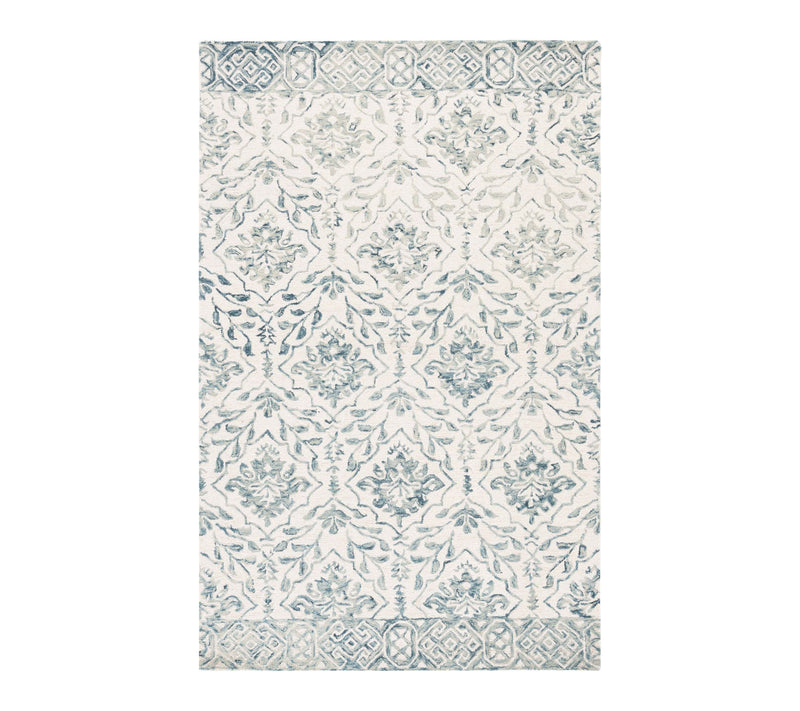 Dip Dye Fleur 4' x 6' Wool Rug by Valerie — View 10