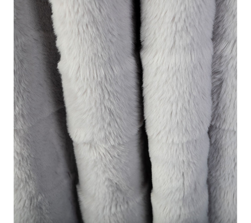 Lavish Home Faux Fur Blanket Queen Throw Blanket — View 8