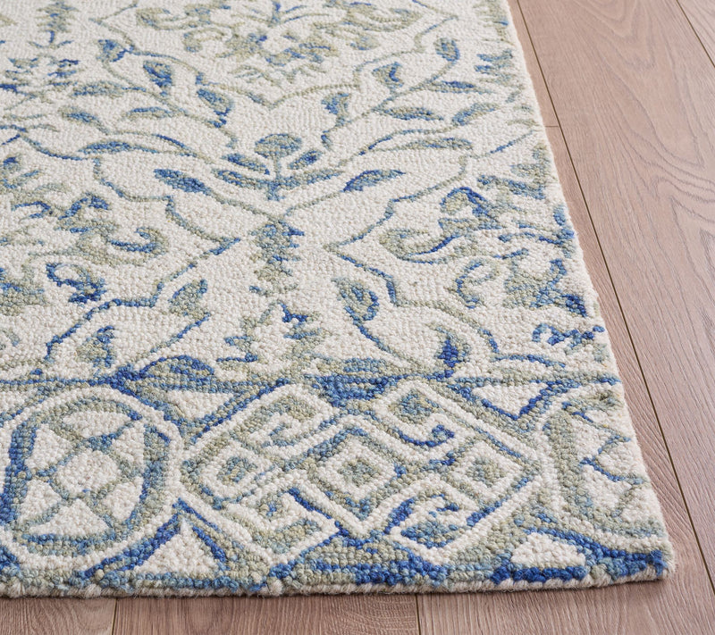Dip Dye Fleur 2'-3" x 20' Wool Rug by Valerie — View 3