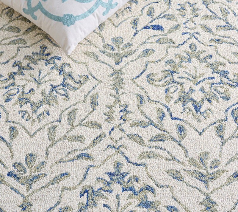 Dip Dye Fleur 2'-3" x 16' Wool Rug by Valerie — View 5