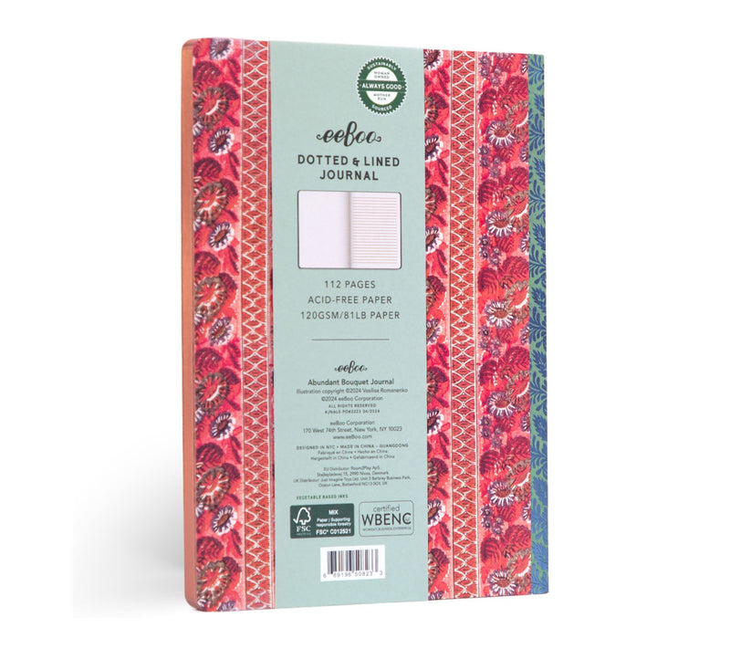 eeBoo Piece & Love Gilded Journal Hardcover Diary Book — View 2