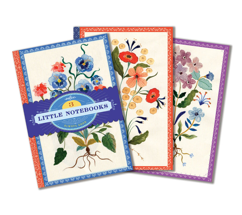 eeBoo Little Notebooks Set of 3 Nature Themed Journals — View 12