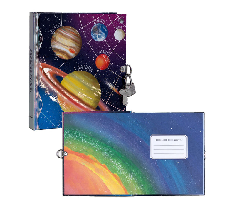 eeBoo Space Journal Foil Cover Solar System Themed Diary — View 6