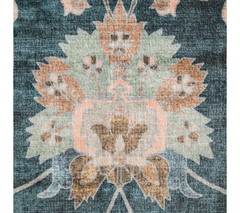 Everwash Haven Damask Floral 5 x7 Washable Are a Rug — View 2