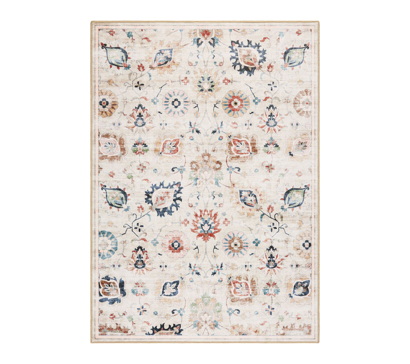 Everwash Haven Damask Floral 5 x7 Washable Are a Rug — View 12