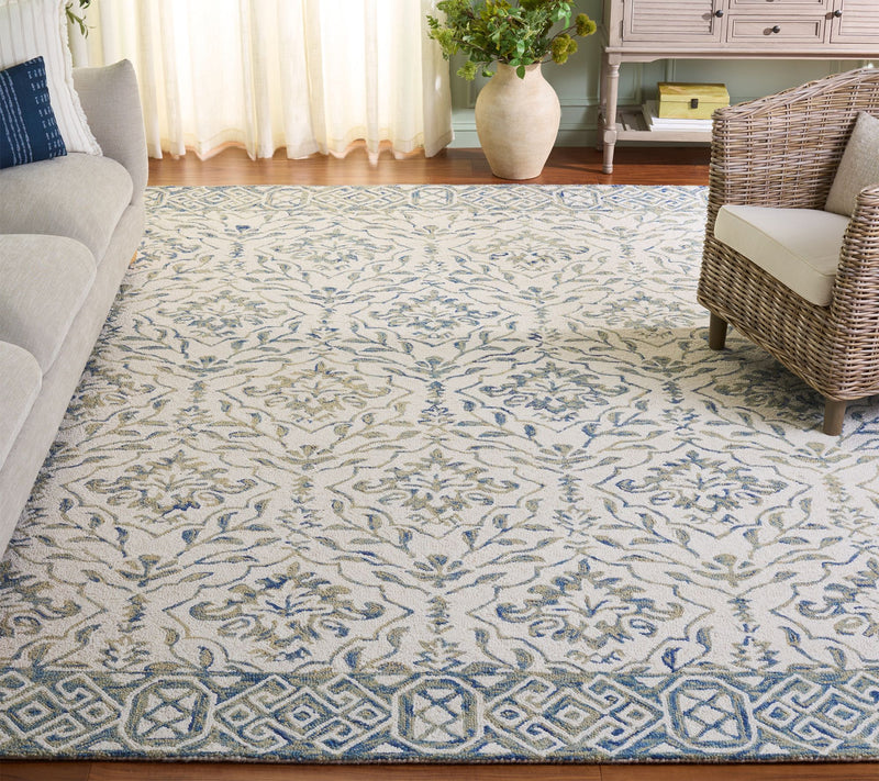 Dip Dye Fleur 11' x 15' Wool Rug by Valerie — View 2